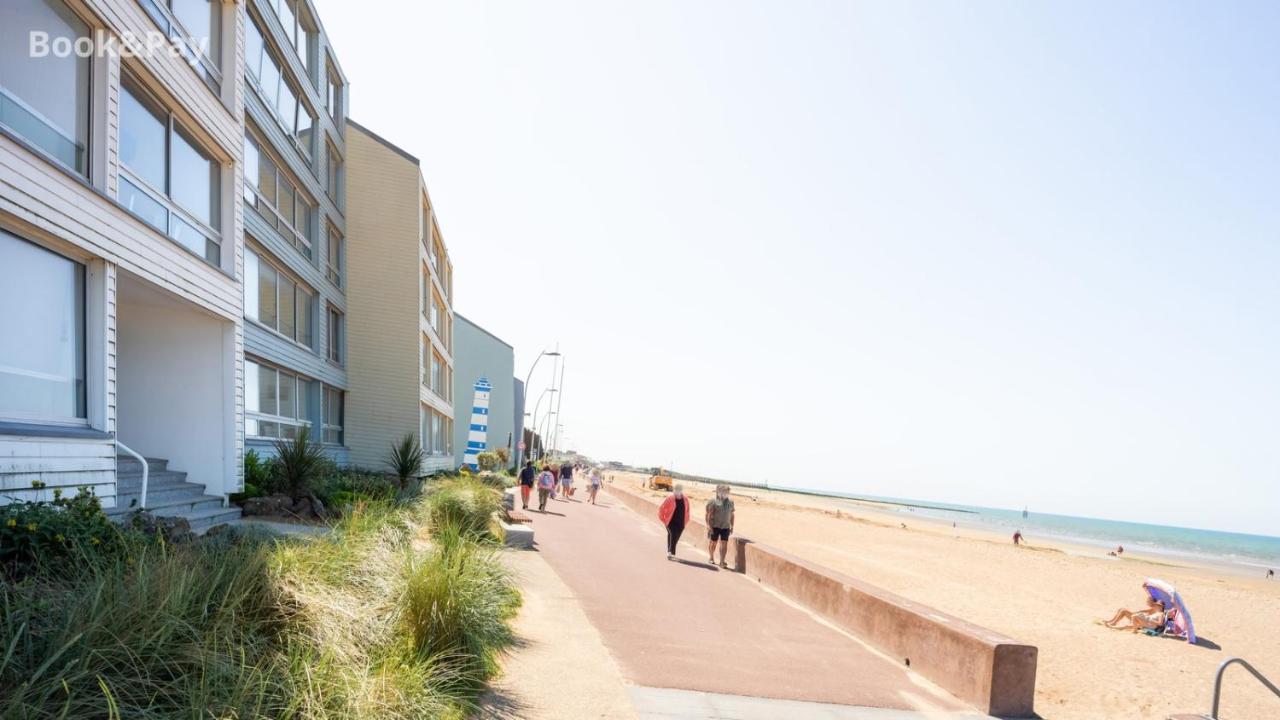 La Plage - Appartement Vue Mer Курсел-сюр-Мер Екстериор снимка