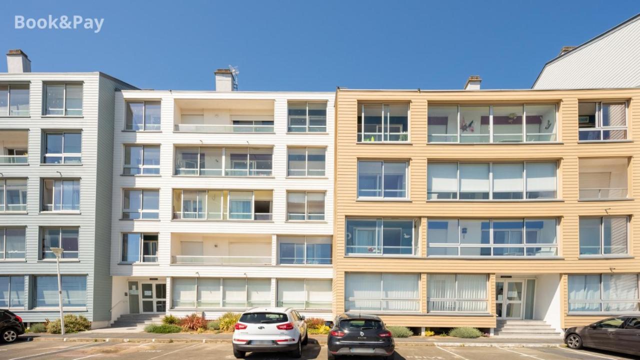 La Plage - Appartement Vue Mer Курсел-сюр-Мер Екстериор снимка