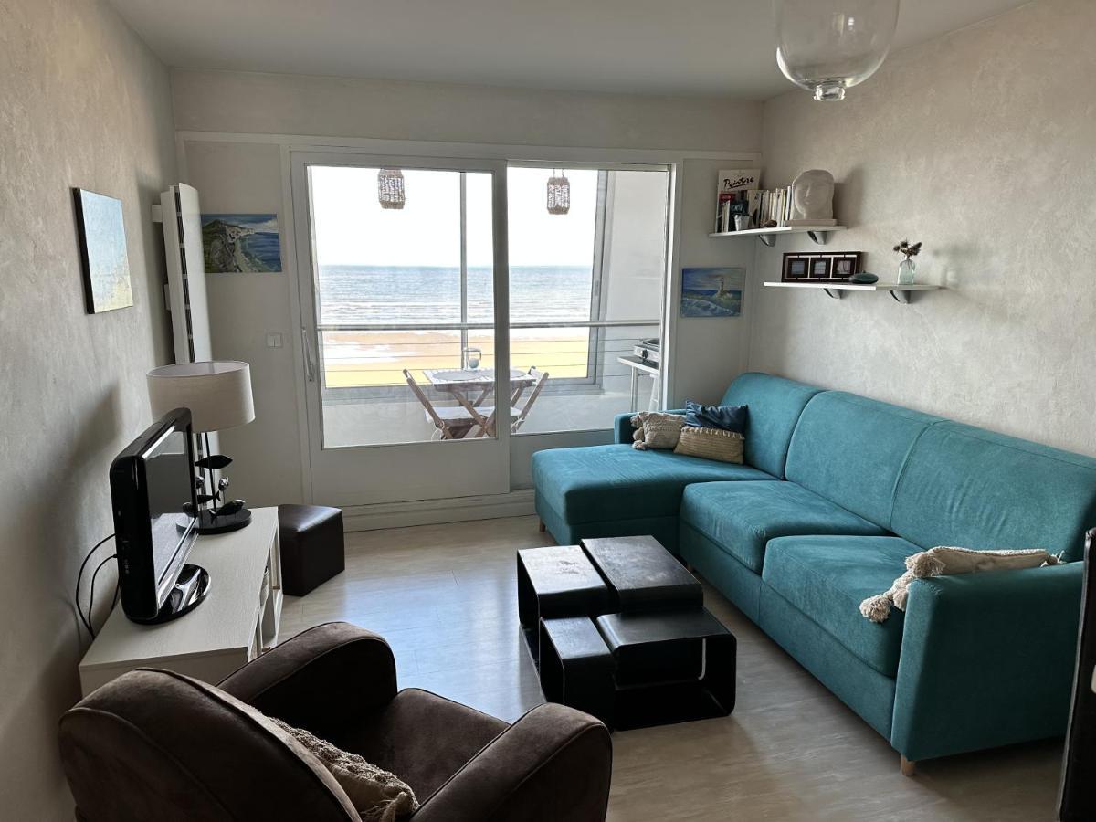 La Plage - Appartement Vue Mer Курсел-сюр-Мер Екстериор снимка